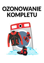 Ozonowanie kompletu odzieży motocyklowej REBELHORN (spodnie, kurtka, buty + rękawice)