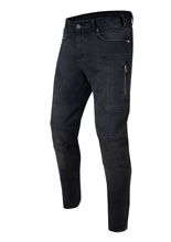 Jeansy motocyklowe Rebelhorn Rage II Tapered Fit czarne